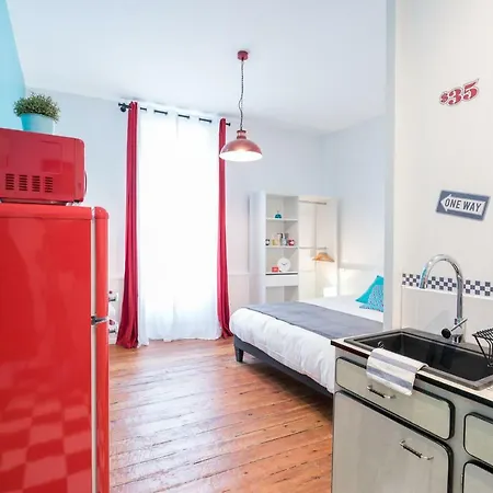 Le Deluxe - Rue Riquet Avec Parking *
